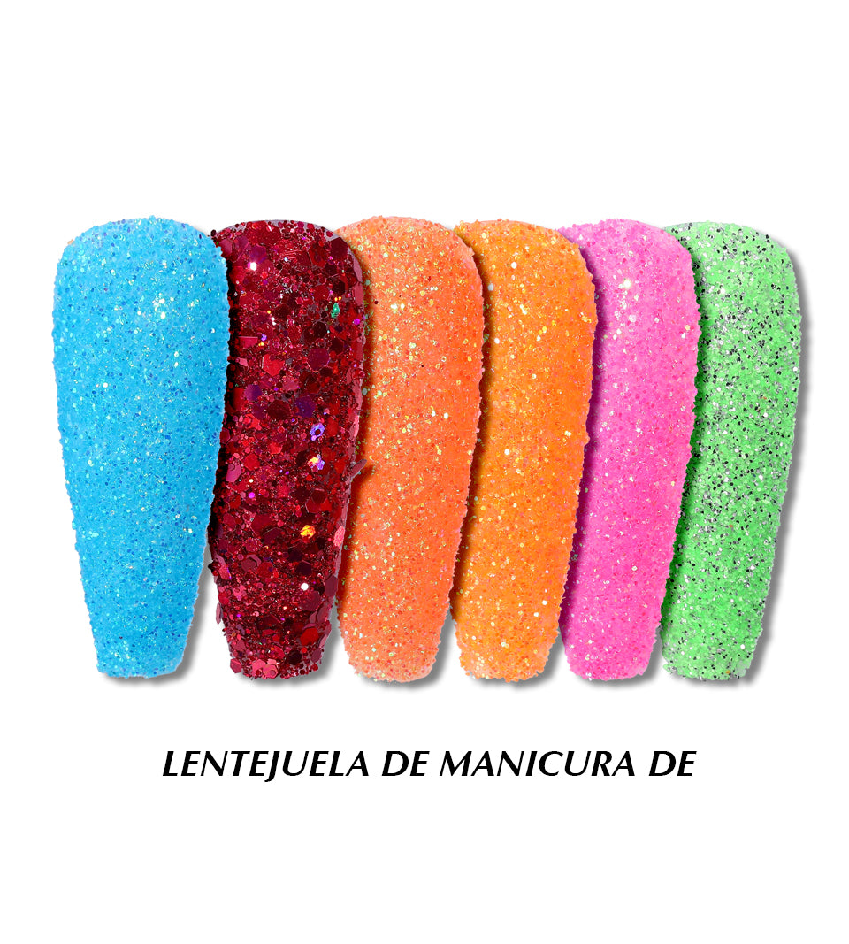 Lentejuela de manicura de 10g de Pandora