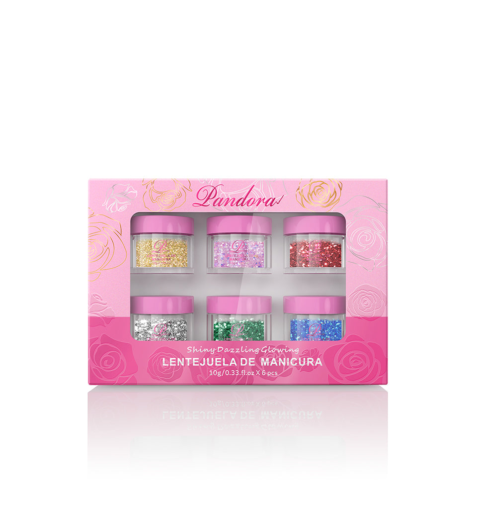 Lentejuela de manicura de 10g de Pandora